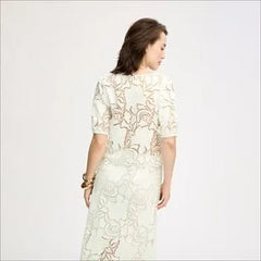 Lace Short Sleeve Top