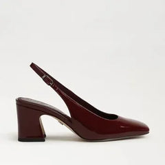 Lucille Block Heel Slingback