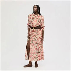 Blouson Midi Dress