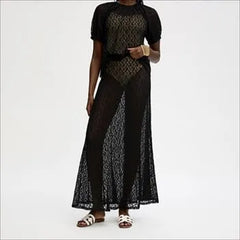 Knitted Lace Skirt