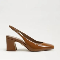 Lucille Block Heel Slingback