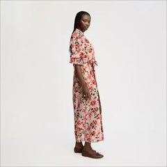 Blouson Midi Dress