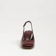Lucille Block Heel Slingback