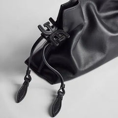Poppy Oversized Drawstring Clutch