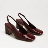 Lucille Block Heel Slingback