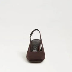 Lucille Block Heel Slingback