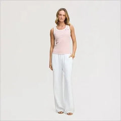 Drawstring Wide Leg