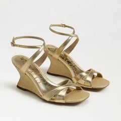 Davi Ankle Strap Wedge Sandal