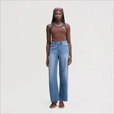 Studded Wideleg Jean