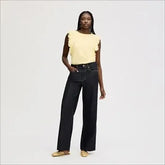 Pintuck Trouser Jean