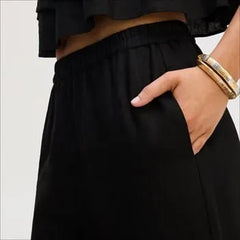 Eyelet Pull On Pant