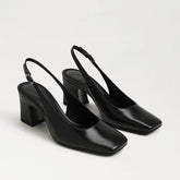 Lucille Block Heel Slingback