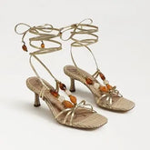 Paloma Kitten Heel Wrap Sandal