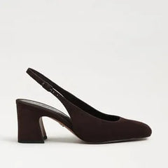 Lucille Block Heel Slingback