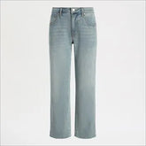 Mid Rise Straight Ankle Jean