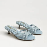 Camille Kitten Mule Heel