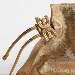 Poppy Oversized Drawstring Clutch