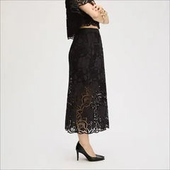 Lace Maxi Skirt