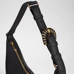Lucy Convertible Buckle Shoulder Bag