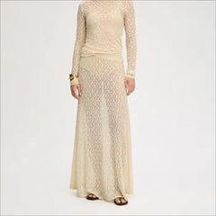 Knitted Lace Skirt