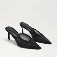 Margeaux Mesh Heeled Mule