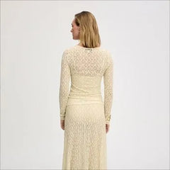 Long Sleeve Fitted Lace Top