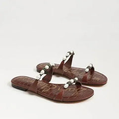 Cian Pearl Flat Sandal