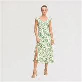 Petal Sketch Maxi Dress