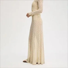 Knitted Lace Skirt
