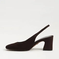 Lucille Block Heel Slingback