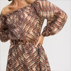 Off the Shoulder Mini Dress