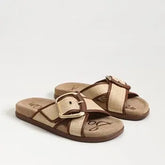 Darla Multi Buckle Slide Sandal