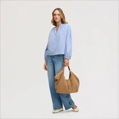Long Sleeve Embroidery Top