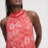 Sleeveless Tier Mini Dress
