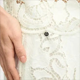 Lace Short Sleeve Top