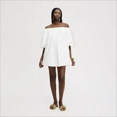 Bubble Sleeve Mini Dress