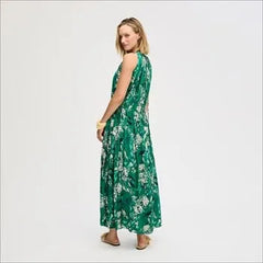 Side Tie Maxi Dress