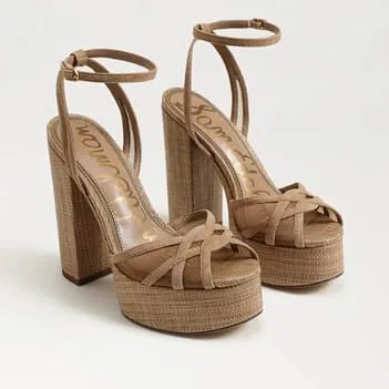 Sandy Block Heel Platform Sandal