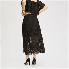 Lace Maxi Skirt