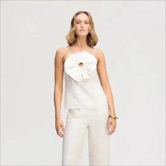 Flower Sleeveless Top