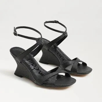 Davi Ankle Strap Wedge Sandal