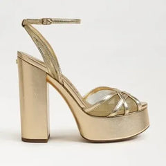 Sandy Block Heel Platform Sandal