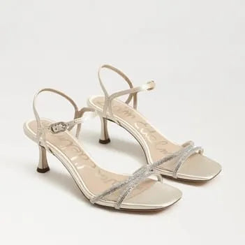 Presley Glam Kitten Heel Sandal
