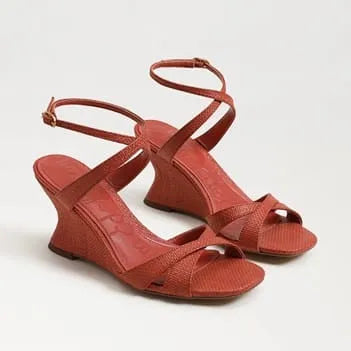 Davi Ankle Strap Wedge Sandal