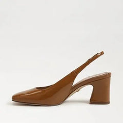 Lucille Block Heel Slingback
