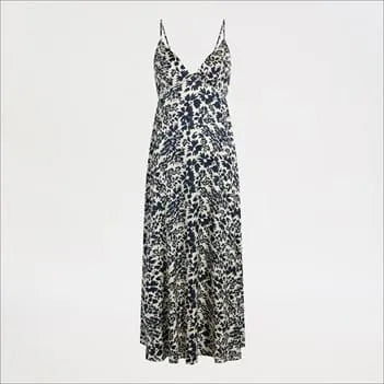 Lace Trim Slip Maxi Dress