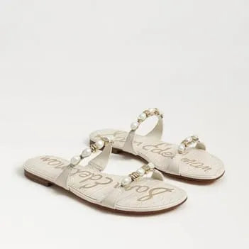 Cian Pearl Flat Sandal