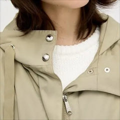 Hooded Anorak Coat
