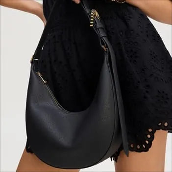 Lucy Convertible Buckle Shoulder Bag