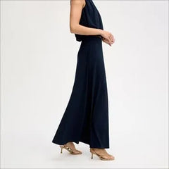 Gathered Midi Skirt